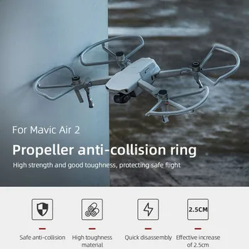 

Propeller Guard with Heightened Landing Gear Skids Mavic Air 2 Accessories Protector Protective Cover for DJI Mavic Air 2 Drone