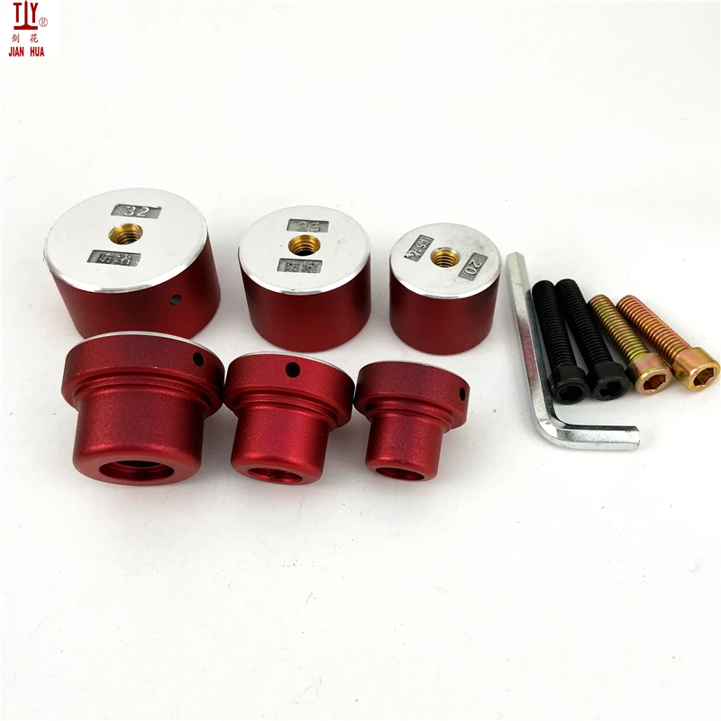 Red Plumber Tool Welding Parts, 8mm Thickness 20/25/32mm Die Head,  Welding Mold, PPR,PE,PB Water Pipe Hotmelt Butt Welding red plumber tool welding parts 8mm thickness 20 25 32mm die head welding mold ppr pe pb water pipe hotmelt butt welding