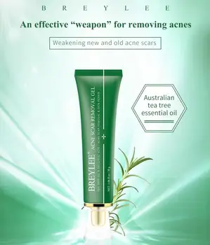 

BREYLEE Tea Tree Acne Marks Gel Soothing Anti-acne Cream Skin Fades Acne Marks Prevent Acnes Repairing Brightens Skin Care TSLM2