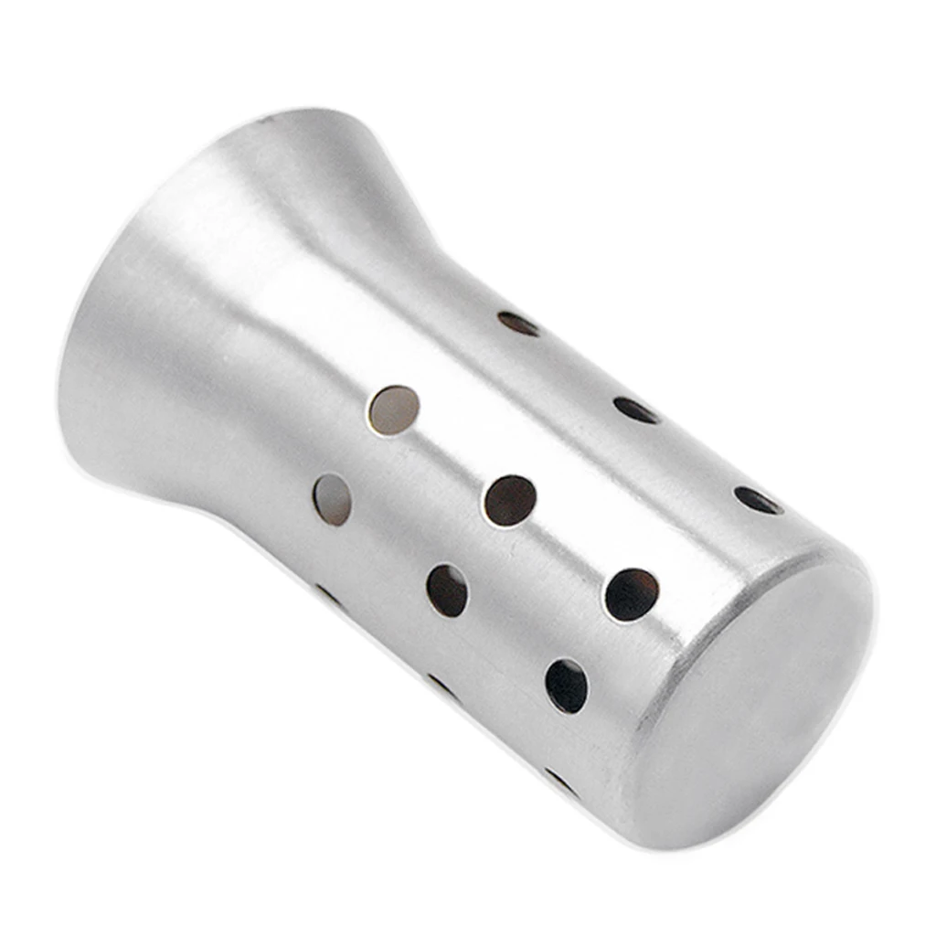 Stainless Steel 86mm 2'' Motorbike Racing Exhaust Can DB Killer Silencer Muffler Baffles