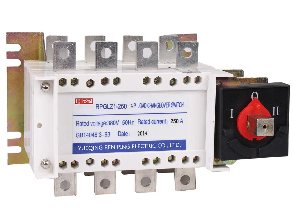 RPGLZ1-250/4 P 250A 4P Ручное переключение переключатель