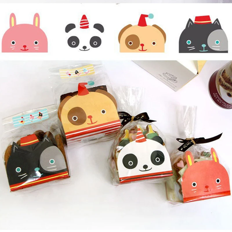 

Пластиковые пакеты для выпечки печенья, мешочек для печенья, конфет, 50 шт.