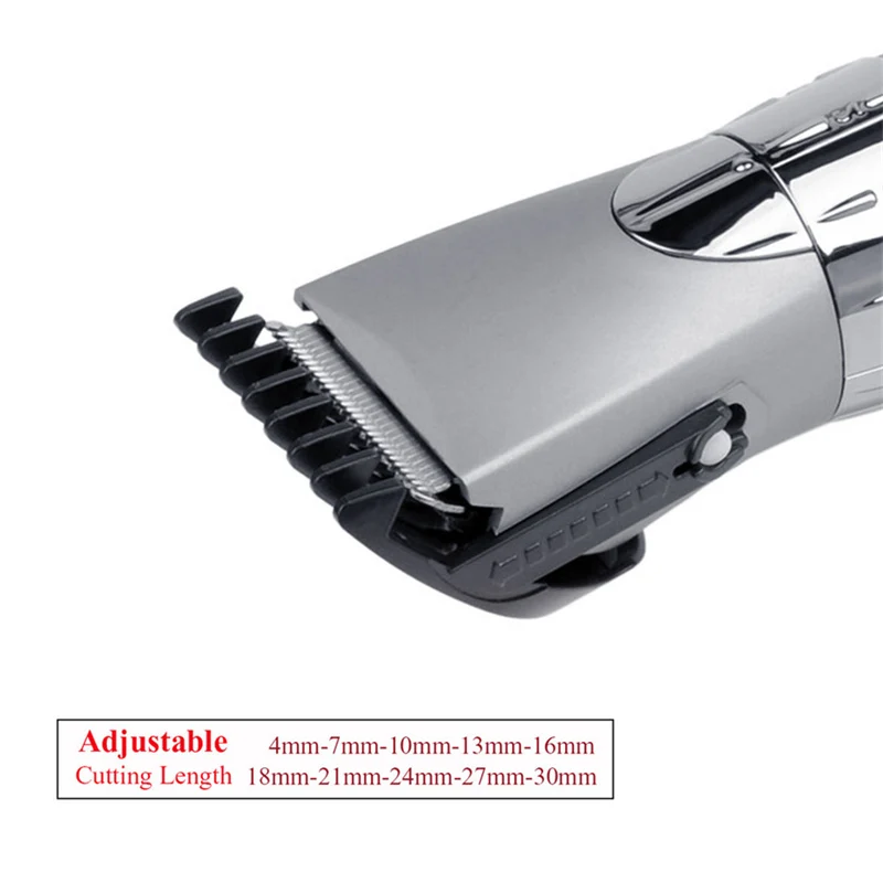 Водонепроницаемый Профессиональный волос беспроводной триммер электрический борода волосы клипер для мужчин стрижка электрическая машинка для стрижки волос парикмахерская расческа