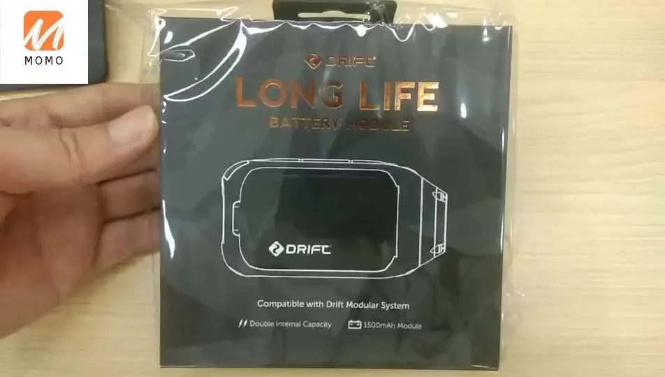 Drift Action Sports Camera Accessories 1500mA extra Long Life Battery 500mA standard battery Module for Ghost 4k Ghost X