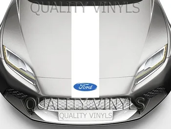 

For BS230 FORD HOOD RACING STRIPES TRANSIT FIESTA FOCUS DECAL STICKERS GRAPHICS