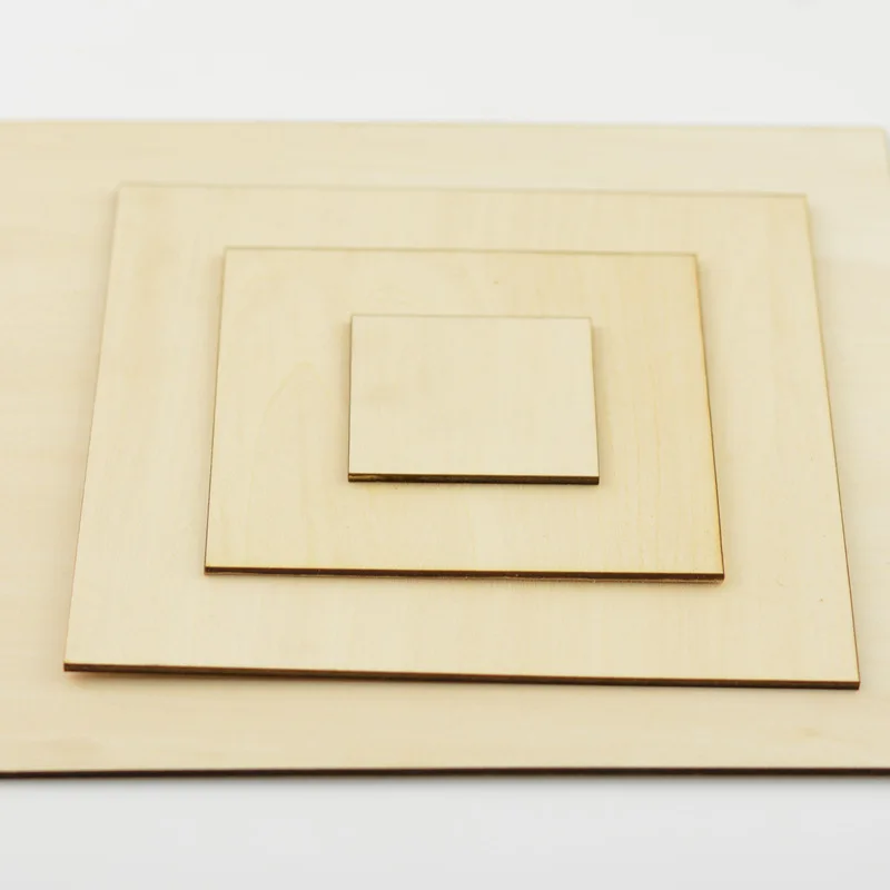 

Linden Assembled Product Handmade Painting Assembled Product Material DIY Thin Assembled Product PCs Cutting Wood Plate Assemble