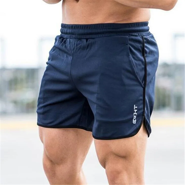 

2019 New Style Shorts Hot Selling Europe And America Men Casual Sports Slim Fit Mixed Colors Fitness Jogging Shorts