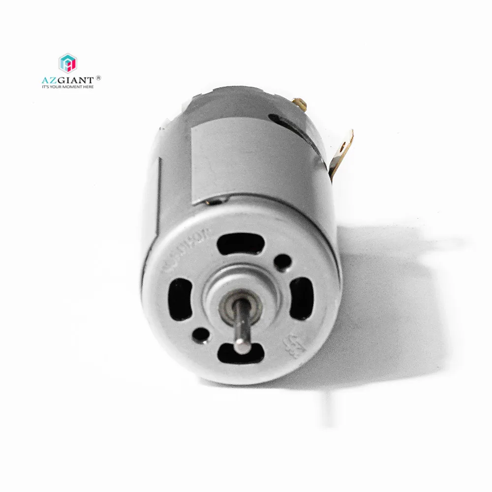 Новый бренд Джонсон 395 DC мотор двойной выходной вал высокая скорость 12V 18V 11700rpm для