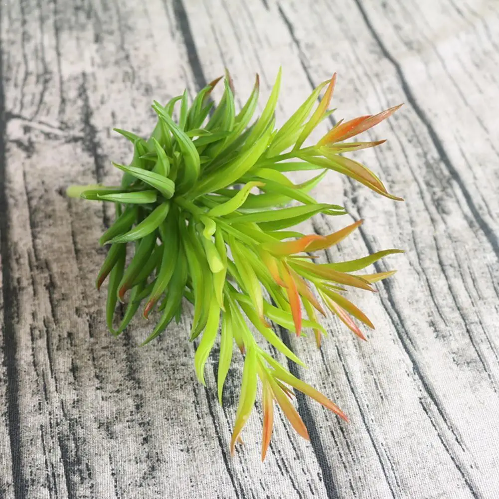 Искусственные зеленые растения искусственные суккуленты пластиковая