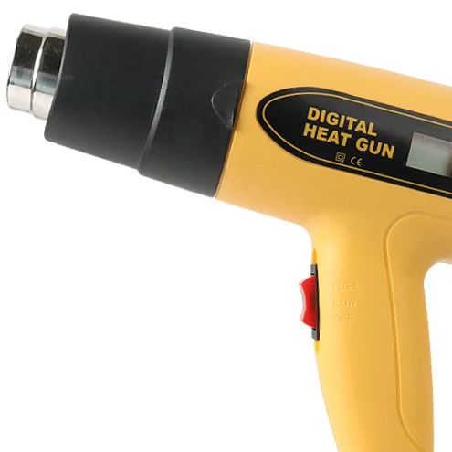Industrial 2000W Hot Air Gun Heat Gun LCD Digital Temperature controlled Heat Blower Electric Adjustable Temperature Power Tool