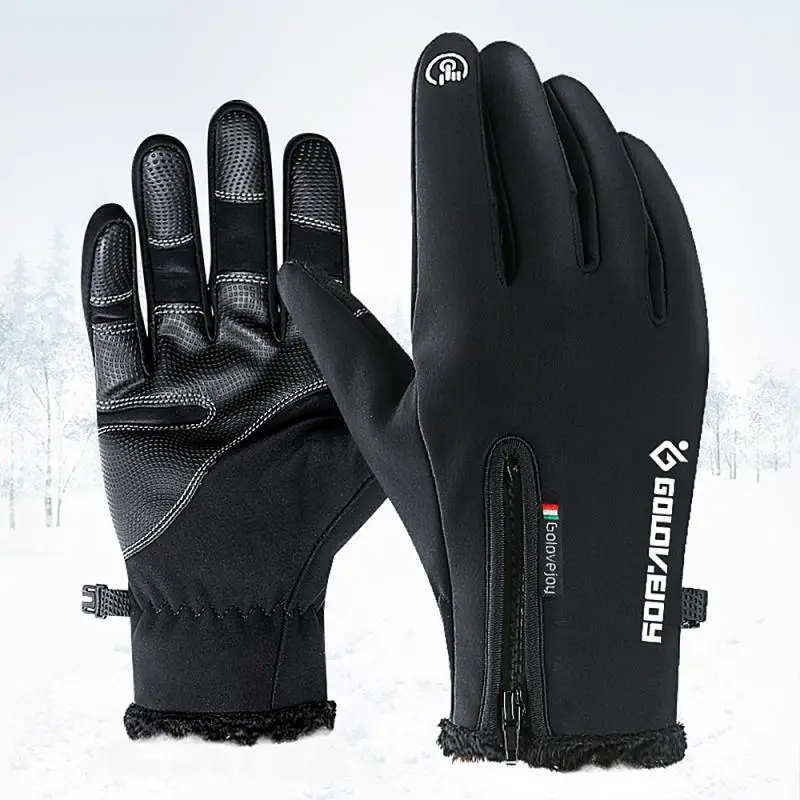 Unisex Touchscreen Winter Thermal Warm Cycling Bicycle Bike Ski Outdoor Camping Hiking Motorcycle Gloves Sports Full Finger