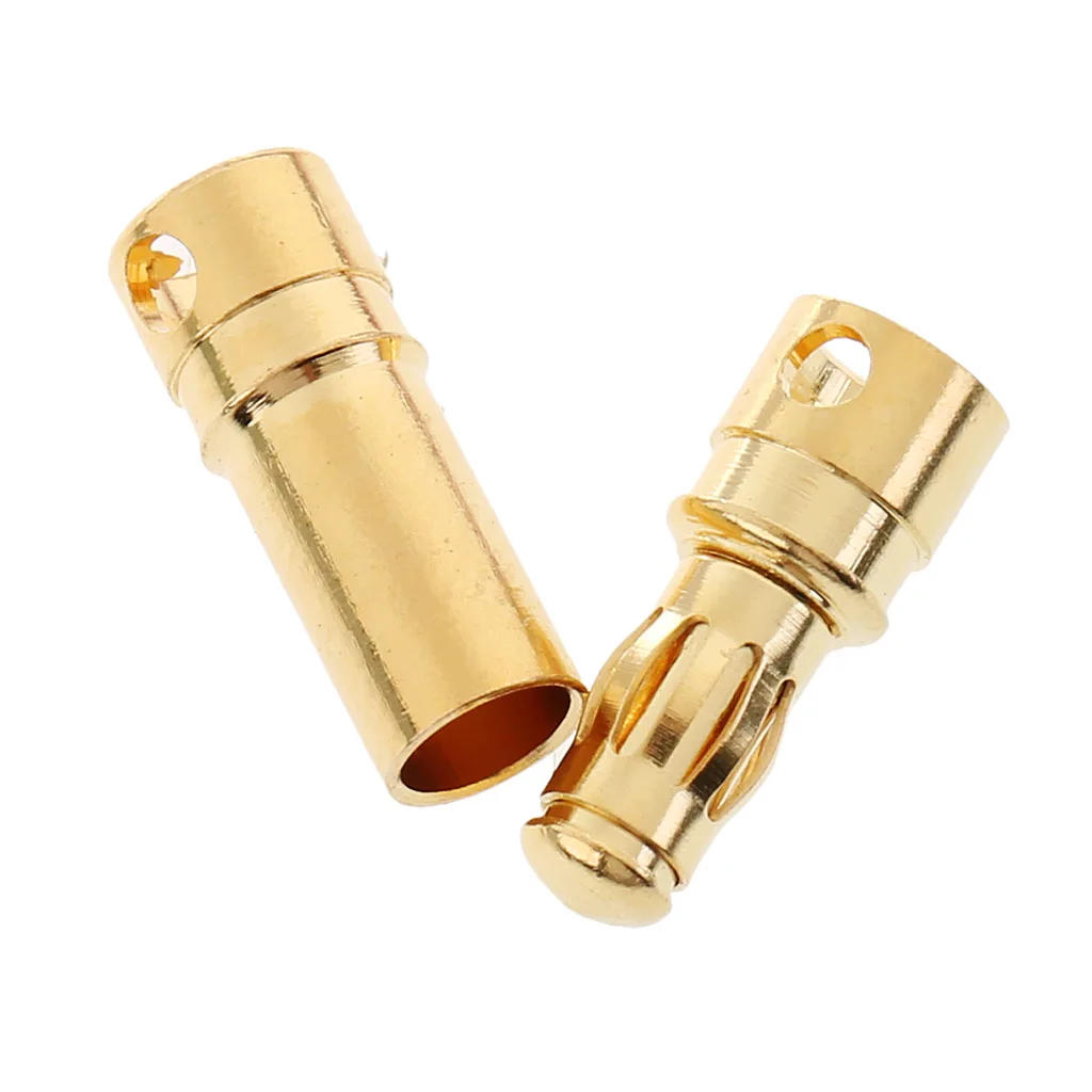 30 Pairs 3.5mm Gold Connector Banana Plug Male Female RC Battery ESC Motor