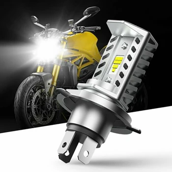 

H4 9003 HB2 15W CSP 9SMD LED Motorcycle Headlight Bulb HID Hi/Low Beam 6500K High Power EOA For Motorcycle car truck Ship