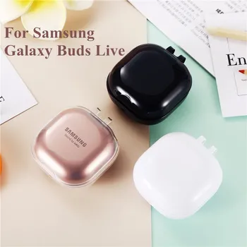 

Silicone Earphone Case for Samsung Galaxy Buds Live Wireless Bluetooth Headset Dust-proof Headphone Cases Protective Cover Shell
