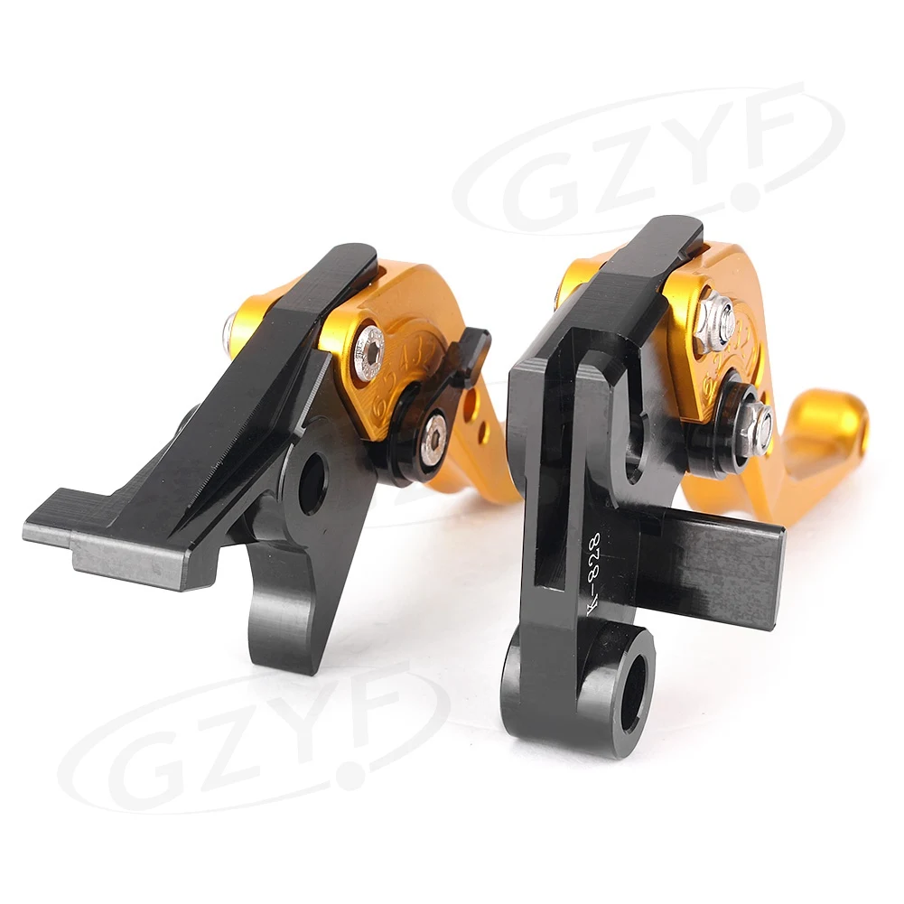 Мотоциклетные Короткие сцепные рычаги для Kawasaki Ninja 2000-2004 ZX6R 2004-2005 ZX10R& 2003 2004 2005 2006 Z1000& ZX12R, золото