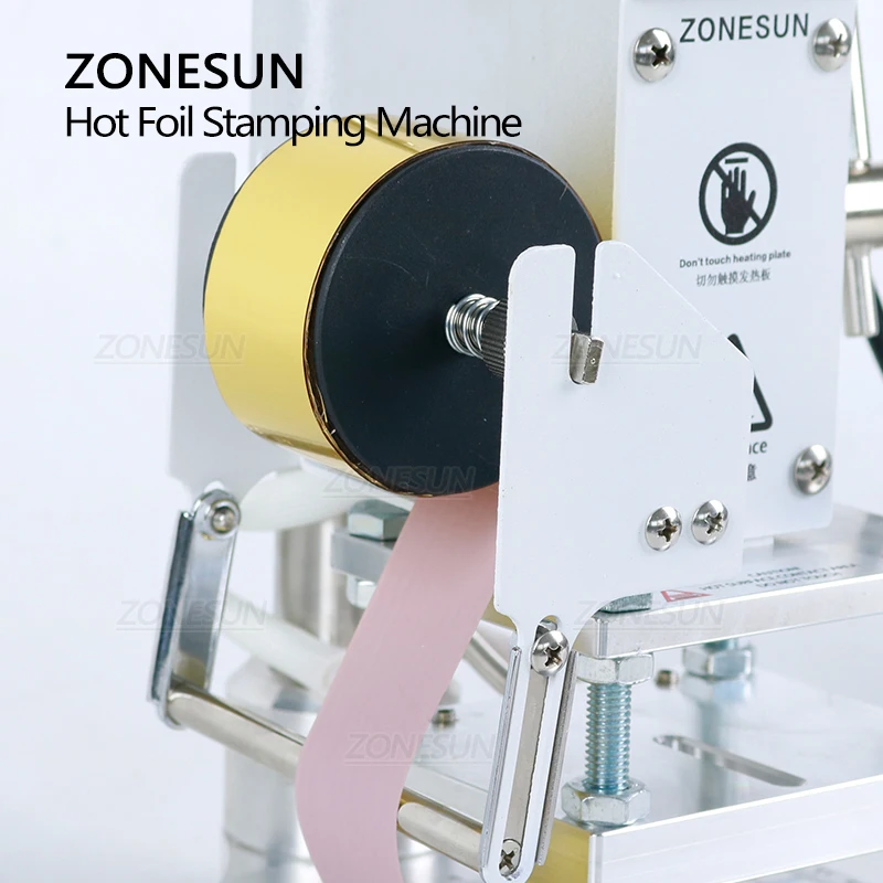 Hot Foil Stamping Machine Manual Bronzing Machine for PVC Card leather –  ZONESUN TECHNOLOGY LIMITED