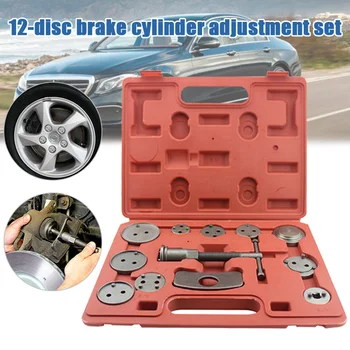 

Hot 12PCS Disc Brake Pump Adjustment Set Brake Pad Disassembly Tool Auto Repair Tool Set J99