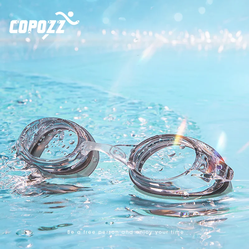 Gafas de natación profesionales para hombre y mujer, lentes de natación antiniebla, impermeables, protección UV, para competición