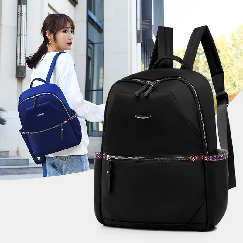 Oxford Backpack Waterproof Women Schoolbag Bagpack School Bags For Teenage Girls Travel Shoulder Bag