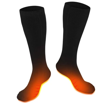 

Rechargeable Electric Sock 4800mAh Large Capacity Battery Heated Socks for Men Women USB Charging Heating Outdoor Warm Socks