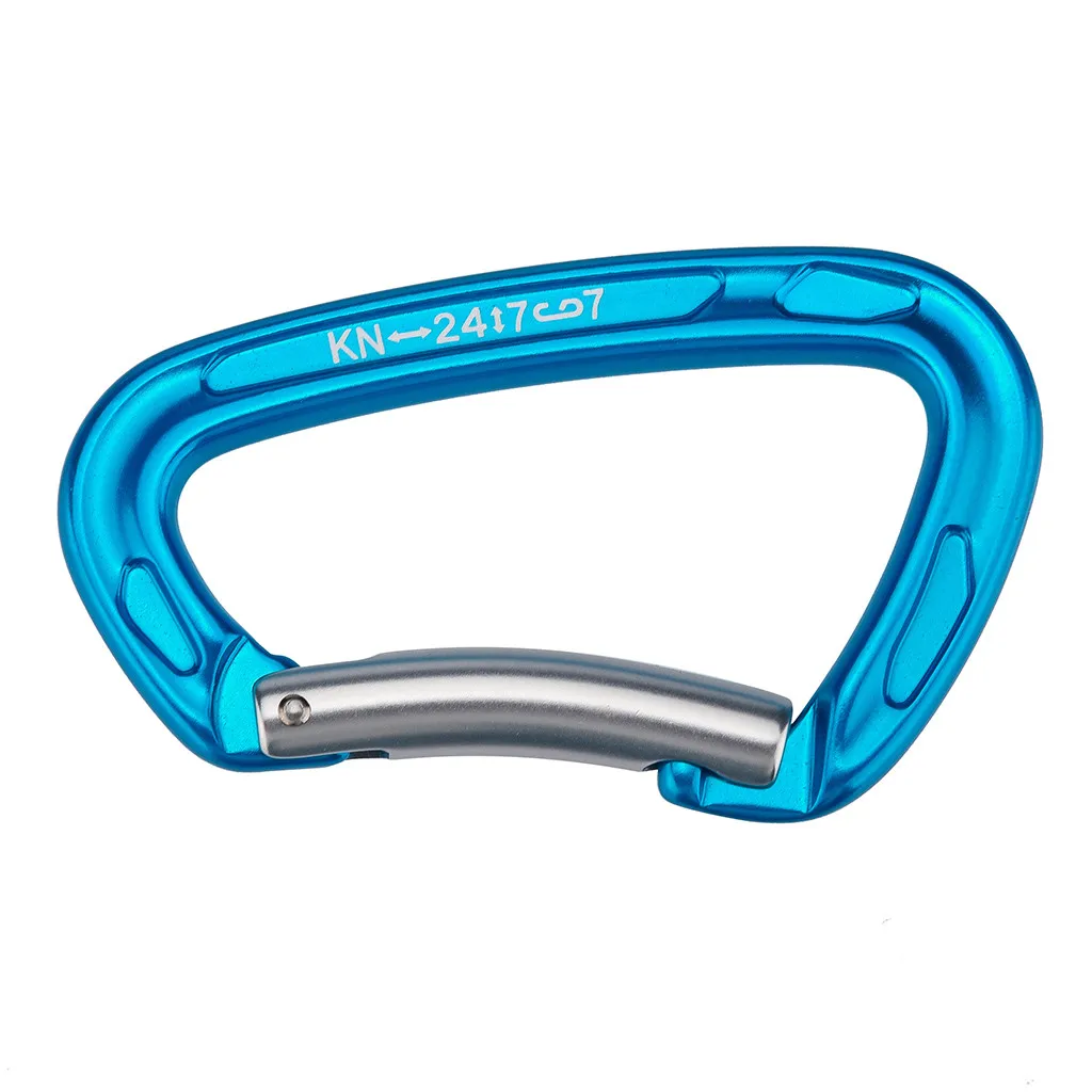 Outdoor Climbing Carabiner Screw Lock Protection Rock Climbing Rappelling