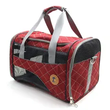 Товар для животных открытый портативный дышащий Удобный Модный складной большой емкости собака кошка переноска для домашних животных 1 шт