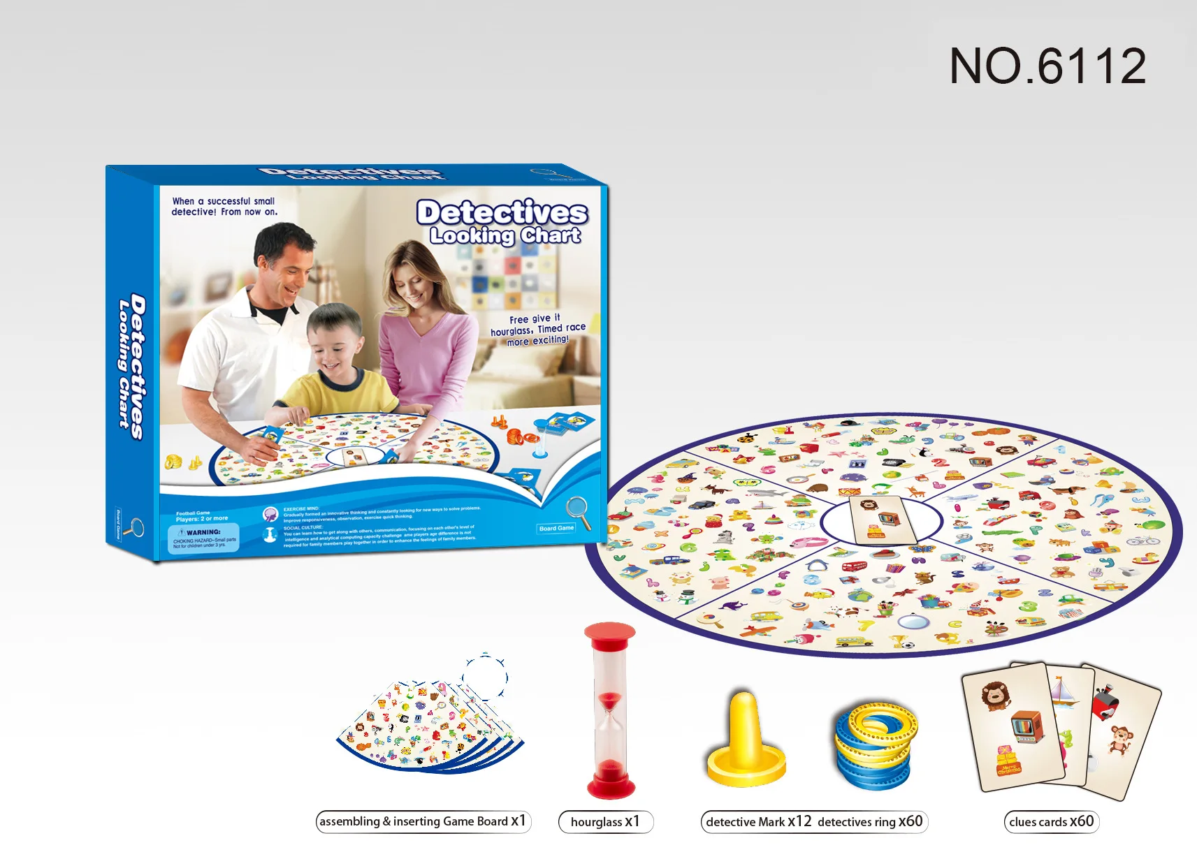 

Small Detective Find Map Improve Observation Attention Children Tabletop Game Educational Toy Parent And Child Game