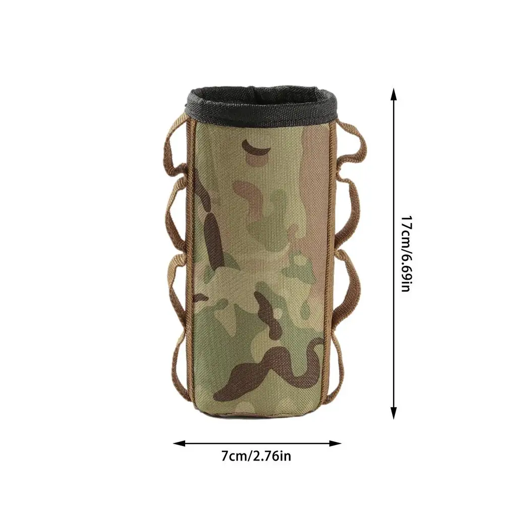 3 Size Ultralight Outdoor Camouflage Camping Gas Tank Protect Cover Air Bottle Protective Case Tool Camping Equipment