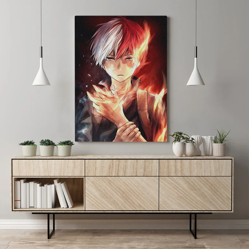 Shoto-Todoroki-My-Hero-Academia-anime-Canvas-poster-Painting-wall-Art-decor-Living-room-Bedroom-Study (4)