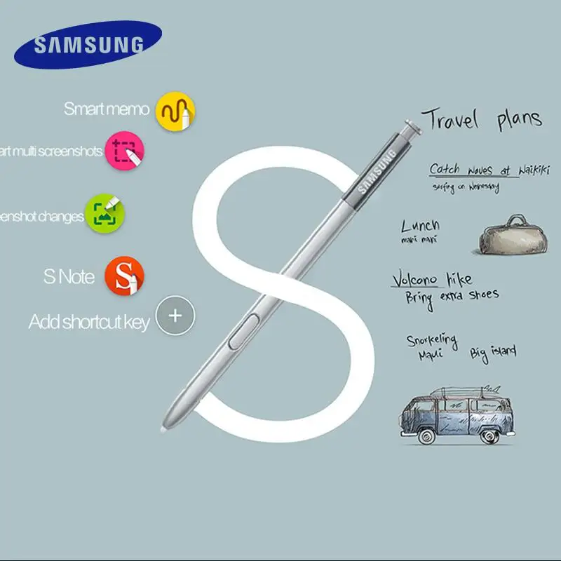 Для samsung Note5 N920F N920 S ручка стилус активный S Note 5 ручка сенсорный экран ручка для мобильного телефона S-Pen