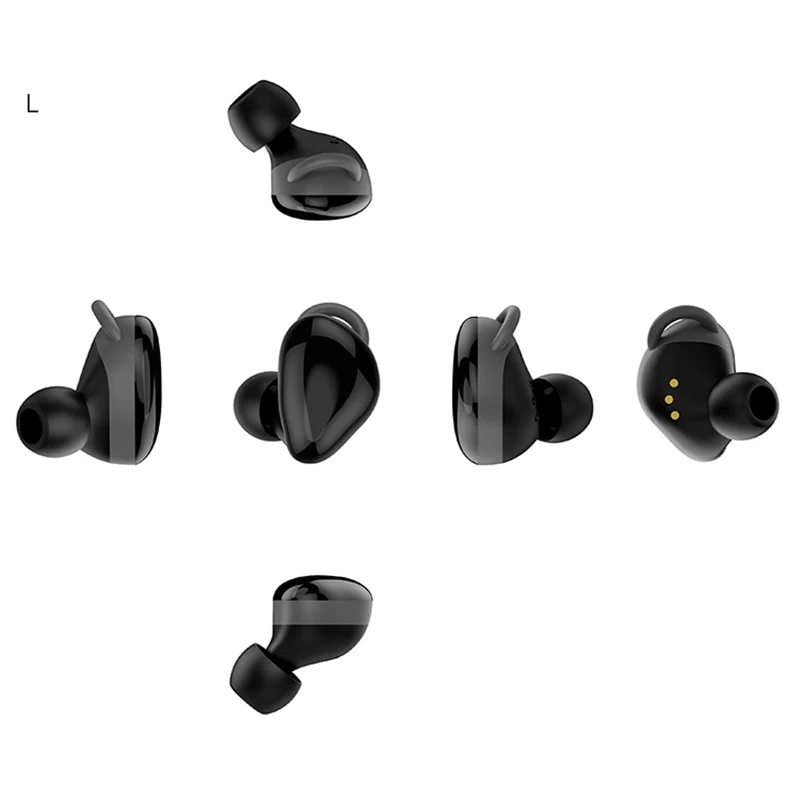 JHUR TWS настоящие беспроводные стерео наушники-вкладыши 5,0, Bluetooth наушники, водонепроницаемые мини Спортивные Беспроводные наушники APTX с зарядным устройством