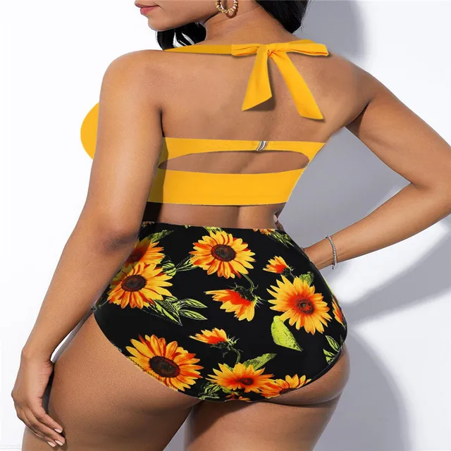 Sunflower Plus Size Bikini Set 4