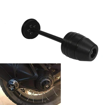 

Motorcycle Rear Wheel Fork Axle Sliders Cap Crash Protector for BMW R1200GS LC 2013-2018 / R1200GS LC Adventure 2014-2018