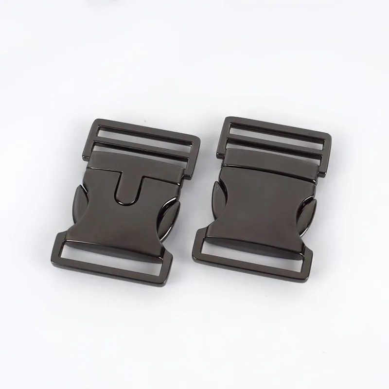 gun Meetee 2/10 шт. металлические пряжки ремня ID30mm пружинный зажим оснастки застежка-Пряжка для сумки Костюмы "сделай сам" для аппаратный аксессуар AP312 - Цвет: gun
