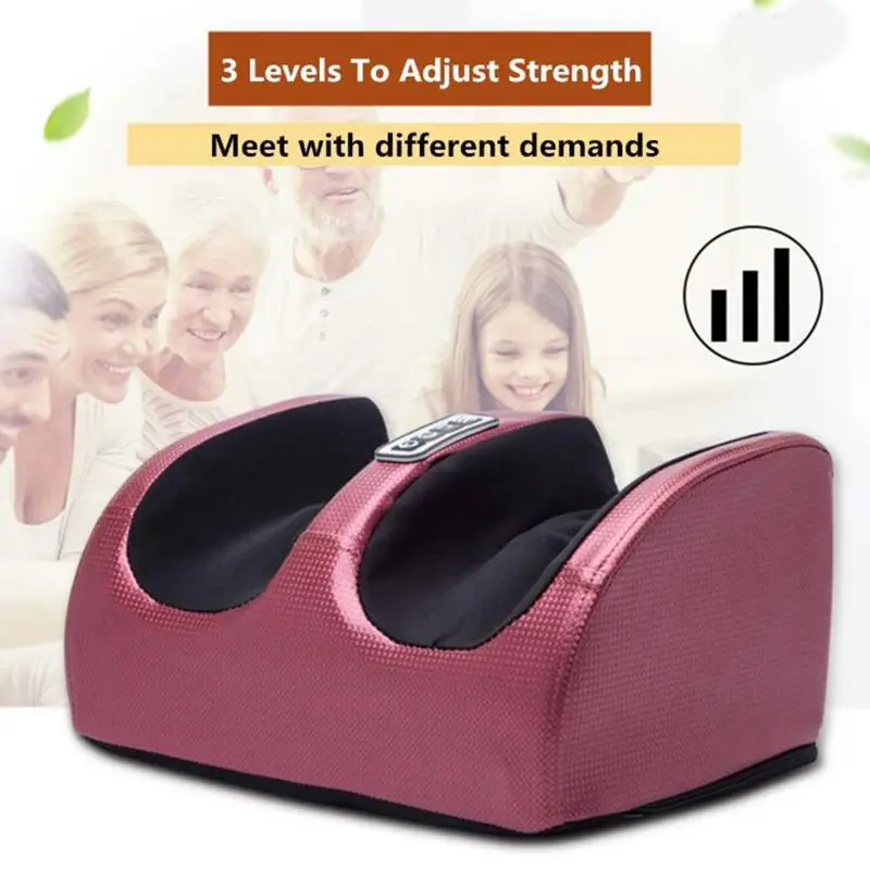 Электрический массажер для ног 220 В машина ухода за ногами облегчение боли в