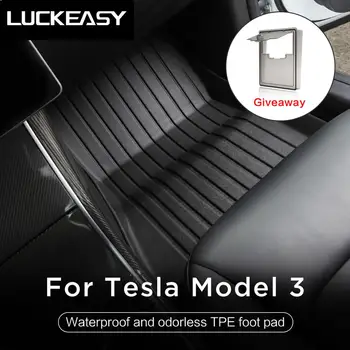 

Floot mats and back trunk mats for Tesla Model 3 and Tesla Model Y All-Weather Waterproof and Wearable (Piano model)