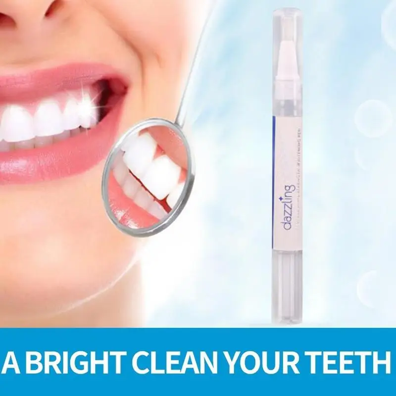 

Tooth Cleaning Bleaching Kit Dental White Rotating Teeth Whitening Pen Removes Smoke Tea Coffee Cola Yellow Stains