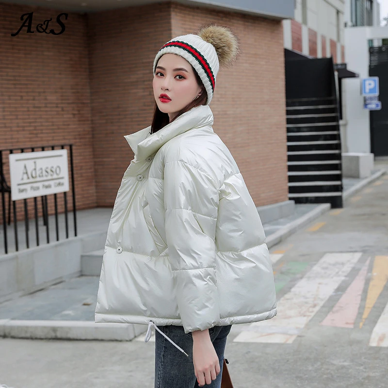 

Women Winter Jacket Koean Style Casual Loose Doudoune Femme Puffer Jacket Short Puffer Jacket Women Winter Jacket Oversize Parka