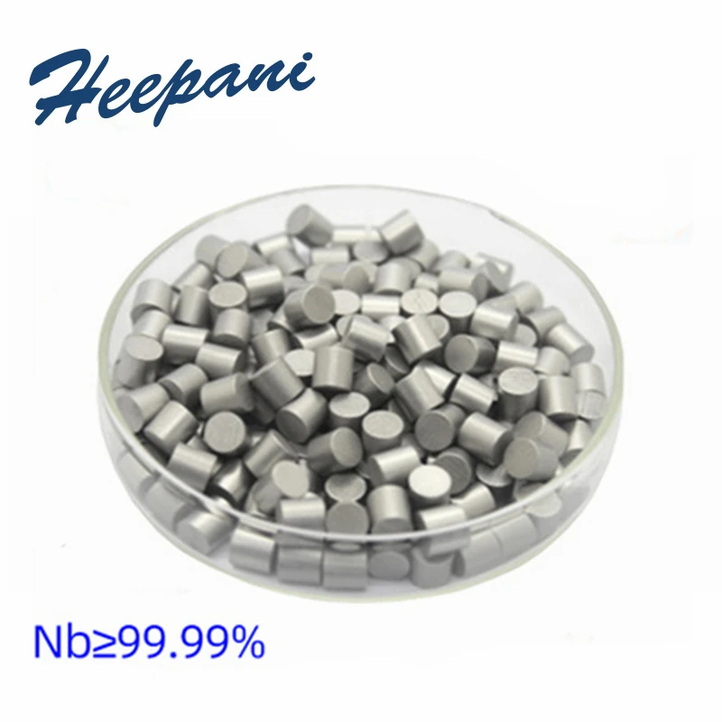 Free shipping 99.99% purity niobium pellets Nb≥99.99% niobium granules (2)