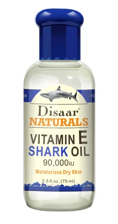 Shark Oil Disaar натуральный витамин е Акула подсолнечное оливковое масло 90000 IU увлажняющее сухое отбеливание кожи, увлажняющее против морщин уход за лицом - Вес нетто: Shark Oil