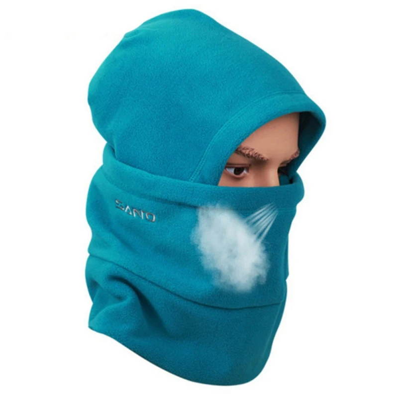 Cycling Face Mask Women Man Cycling Cap Windproof Warm Thick Fleece Face Mask Filter Balaclava Bicycle Winter Neck Hat Scarf