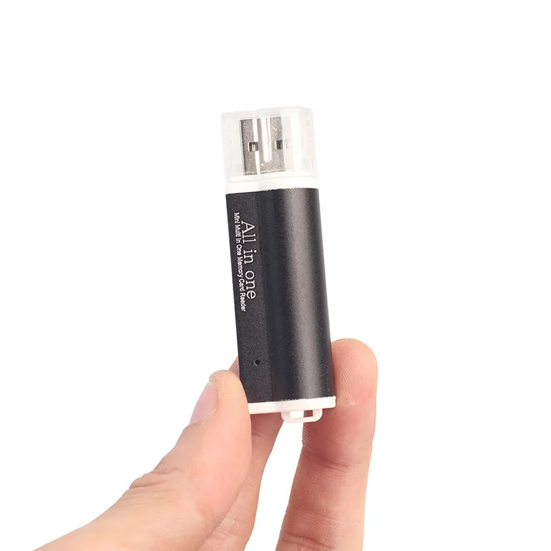 Многофункциональный 4 в 1 USB 2,0 зажигалка форма кардридер корпус из алюминиевого сплава высокоскоростной считыватель карт памяти портативная поддержка