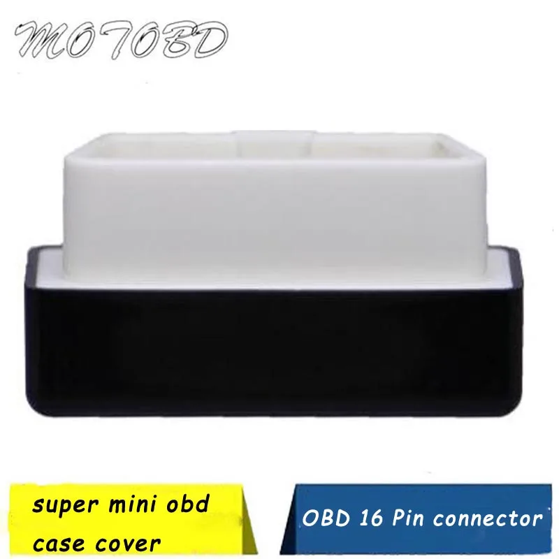 Черно белый диагностический чехол ELM 327 Bluetooth OBD/OBDII штекер elm327|Считыватели кодов и