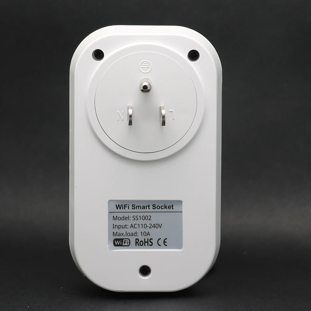 Tuya Cloud 10A 16A Israel WiFi умная розетка Беспроводная розетка работает с Alexa Google Assistant IFTTT Smart Life APP