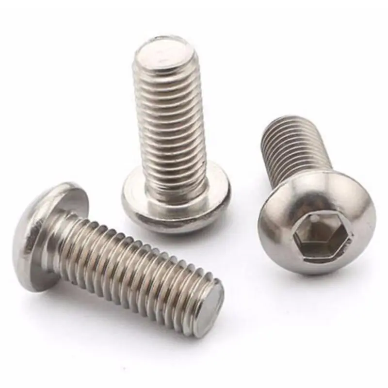 M5x8mm 304 из нержавеющей стали с шестигранной головкой винты болты 80 шт