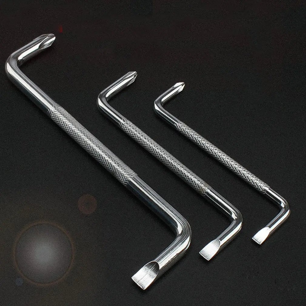 

High Quality Multi-functional 3pcs 90 degree Z Short Handle Screwdriver Kit 360 degree turn