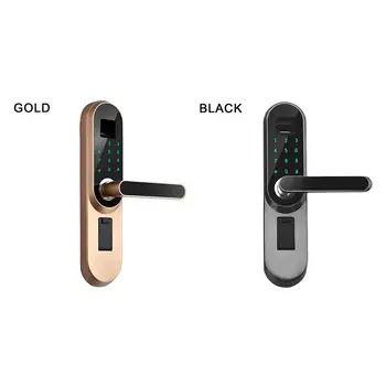 

Touch Screen Fingerprint Password Lock Electric Fingerprint Lock Digital Smart Lock Access Control Keyless Office Anti-Theft
