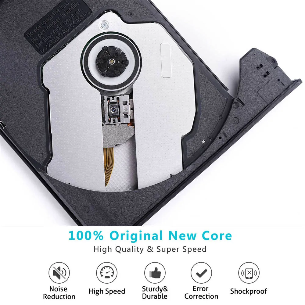  ultra-thin usb3.0 external mobile optical Drive notebook DVD -RW DVD/CD The MacBook laptop the type
