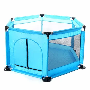 

Children Baby Playpen Playhouse 130cm Assembly Indoor Outdoor Toddler Game Ball Pool Tent Playground Baby Safety Fence 3 Colors