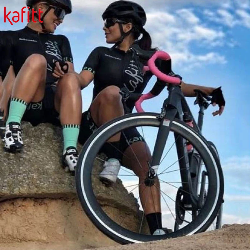 KAFITT Team комплект велосипедных костюмов Дамский велосипед Майо MTB Racing Ropa Ciclismo